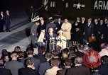 Standbild Präsident Lyndon B Johnson Andrews Air Force Base Maryland USA, 1963, aus Sekunde 58 historischem Filmmaterial Videoclip 65675039233