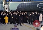 Image of Secretary of State Dean Rusk Andrews Air Force Base Maryland USA, 1963, second 6 stock footage video 65675039234