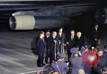 Image of Secretary of State Dean Rusk Andrews Air Force Base Maryland USA, 1963, second 22 stock footage video 65675039234