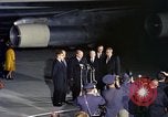Image of Secretary of State Dean Rusk Andrews Air Force Base Maryland USA, 1963, second 23 stock footage video 65675039234