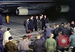 Image of Secretary of State Dean Rusk Andrews Air Force Base Maryland USA, 1963, second 41 stock footage video 65675039234