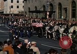 Image of John Kennedy's funeral cortege Washington DC USA, 1963, second 44 stock footage video 65675039251