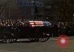 Image of funeral cortege of John Kennedy Washington DC USA, 1963, second 49 stock footage video 65675039252