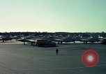 Image of United States Air Force F-100 jet planes Andrews Air Force Base Maryland USA, 1963, second 4 stock footage video 65675039271