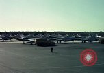 Image of United States Air Force F-100 jet planes Andrews Air Force Base Maryland USA, 1963, second 6 stock footage video 65675039271