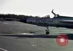 Image of United States Air Force F-100 jet planes Andrews Air Force Base Maryland USA, 1963, second 8 stock footage video 65675039271
