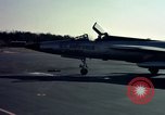 Image of United States Air Force F-100 jet planes Andrews Air Force Base Maryland USA, 1963, second 9 stock footage video 65675039271
