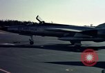 Image of United States Air Force F-100 jet planes Andrews Air Force Base Maryland USA, 1963, second 11 stock footage video 65675039271