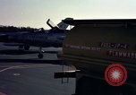 Image of United States Air Force F-100 jet planes Andrews Air Force Base Maryland USA, 1963, second 17 stock footage video 65675039271