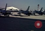 Image of United States Air Force F-100 jet planes Andrews Air Force Base Maryland USA, 1963, second 24 stock footage video 65675039271