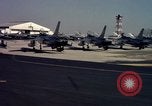 Image of United States Air Force F-100 jet planes Andrews Air Force Base Maryland USA, 1963, second 26 stock footage video 65675039271