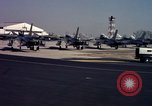 Image of United States Air Force F-100 jet planes Andrews Air Force Base Maryland USA, 1963, second 28 stock footage video 65675039271