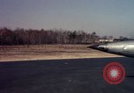 Image of United States Air Force F-100 jet planes Andrews Air Force Base Maryland USA, 1963, second 33 stock footage video 65675039271