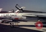 Image of United States Air Force F-100 jet planes Andrews Air Force Base Maryland USA, 1963, second 48 stock footage video 65675039271