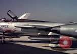 Image of United States Air Force F-100 jet planes Andrews Air Force Base Maryland USA, 1963, second 49 stock footage video 65675039271