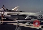Image of United States Air Force F-100 jet planes Andrews Air Force Base Maryland USA, 1963, second 61 stock footage video 65675039271