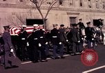 Image of funeral procession of John Kennedy Washington DC USA, 1963, second 50 stock footage video 65675039272