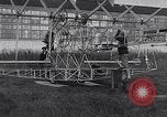 Image of failed ornithopter helicopter trying to fly Chicago Illinois USA, 1925, second 16 stock footage video 65675039280