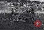 Image of failed ornithopter helicopter trying to fly Chicago Illinois USA, 1925, second 18 stock footage video 65675039280