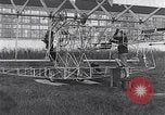 Image of failed ornithopter helicopter trying to fly Chicago Illinois USA, 1925, second 19 stock footage video 65675039280