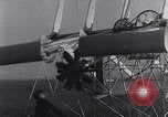 Image of failed ornithopter helicopter trying to fly Chicago Illinois USA, 1925, second 29 stock footage video 65675039280