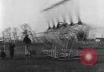 Image of failed ornithopter helicopter trying to fly Chicago Illinois USA, 1925, second 43 stock footage video 65675039280