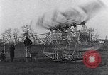Image of failed ornithopter helicopter trying to fly Chicago Illinois USA, 1925, second 44 stock footage video 65675039280
