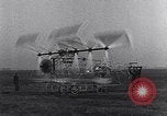 Image of failed ornithopter helicopter trying to fly Chicago Illinois USA, 1925, second 62 stock footage video 65675039280