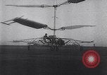 Standbild D'Ascanio D'AT3 Hubschrauber Ciampino Italien, 1930, aus Sekunde 24 historischem Filmmaterial Videoclip 65675039282