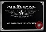 Standbild De Bothezat Hubschrauber Dayton Ohio USA, 1921, aus Sekunde 3 historischem Filmmaterial Videoclip 65675039283