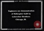 Standbild Leinweber Hubschrauber Chicago Illinois USA, 1922, aus Sekunde 11 historischem Filmmaterial Videoclip 65675039285