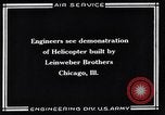 Standbild Leinweber Hubschrauber Chicago Illinois USA, 1922, aus Sekunde 13 historischem Filmmaterial Videoclip 65675039285