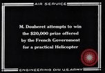 Standbild Leinweber Hubschrauber Chicago Illinois USA, 1922, aus Sekunde 39 historischem Filmmaterial Videoclip 65675039285