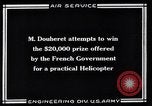 Standbild Leinweber Hubschrauber Chicago Illinois USA, 1922, aus Sekunde 41 historischem Filmmaterial Videoclip 65675039285