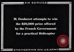 Standbild Leinweber Hubschrauber Chicago Illinois USA, 1922, aus Sekunde 43 historischem Filmmaterial Videoclip 65675039285