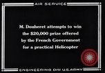 Standbild Leinweber Hubschrauber Chicago Illinois USA, 1922, aus Sekunde 44 historischem Filmmaterial Videoclip 65675039285
