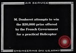 Standbild Leinweber Hubschrauber Chicago Illinois USA, 1922, aus Sekunde 46 historischem Filmmaterial Videoclip 65675039285