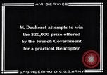 Standbild Leinweber Hubschrauber Chicago Illinois USA, 1922, aus Sekunde 48 historischem Filmmaterial Videoclip 65675039285