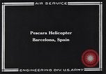 Standbild Pescara Hubschrauber Barcelona Spanien, 1923, aus Sekunde 3 historischem Filmmaterial Videoclip 65675039287