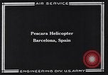 Standbild Pescara Hubschrauber Barcelona Spanien, 1923, aus Sekunde 7 historischem Filmmaterial Videoclip 65675039287