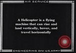 Standbild De Bothezat Hubschrauber Dayton Ohio USA, 1922, aus Sekunde 22 historischem Filmmaterial Videoclip 65675039289