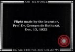 Immagine di Il Professor George De Bothezat McCook Field Dayton Ohio USA, 1922, secondo 11 filmato di repertorio 65675039290