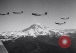 Standbild Flugzeuge B-17D Seattle Washington USA, 1941, aus Sekunde 47 historischem Filmmaterial Videoclip 65675039301