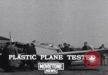 Immagine di In plastica e legno compensato aeromobili zodiac Bendix Airport New Jersey USA, 1941, secondo 1 filmato di repertorio 65675039311