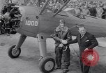 Immagine di United States Army Air Corps Major Harris Wichita Kansas USA, 1941, secondo 39 filmato di repertorio 65675039312
