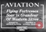 Image avions B-17D California United States USA, 1941, de la seconde 3 séquences d'archives historiques vidéo 65675039324