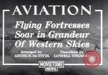 Image avions B-17D California United States USA, 1941, de la seconde 4 séquences d'archives historiques vidéo 65675039324