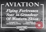 Image avions B-17D California United States USA, 1941, de la seconde 5 séquences d'archives historiques vidéo 65675039324