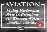Image avions B-17D California United States USA, 1941, de la seconde 7 séquences d'archives historiques vidéo 65675039324