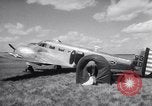 Standbild Flugzeug C-45A Wright Field Dayton Ohio USA, 1941, aus Sekunde 30 historischem Filmmaterial Videoclip 65675039326